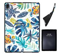 Case for iPad mini 5 Generation 2019/ Mini 4 3 2 1 (Old Model) 7.9 inch,Slim Soft Shockproof TPU Silicone Protective Back Shell Case for iPad mini 5/4/3/2/1, The Palm Trees Turtle