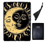 Case for iPad mini 5 Generation 2019/ Mini 4 3 2 1 (Old Model) 7.9 inch,Slim Soft Shockproof TPU Silicone Protective Back Shell Case for iPad mini 5/4/3/2/1, Crescent Moon and Sun