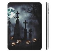 Case for ipad Mini 6 2021 8.3 Inch with Pencil Holder,Gothic Happy Halloweenprinted Slim Lightweight Tri-fold Soft TPU Back Cover with Auto Wake/Sleep for iPad Mini 6th Generation Case