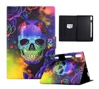 Case for iPad Mini 7 (2024), PU Leather Kickstand Multi-Angle Viewing Protective PU Leather Folio Smart Cover for iPad Mini 7 (2024) Tablet, bone