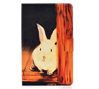 Case for iPad Mini 7 (2024) Tablet Case, Shockproof PU Leather Multi-Angle Viewing Stand Function Folip Flip Protective Cover Bugs Bunny