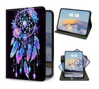 Case for iPad mini 7 (A17 Pro) 2024/ Mini 6 2021 8.3 Inch Dreamcatcher Slim PU Leather 360 Degree Rotating Multiple Viewing Angles Stand Cover with Auto Wake/Sleep for iPad mini 7th/6th Generation