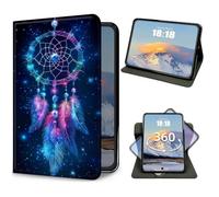 Case for iPad mini 7 (A17 Pro) 2024/ Mini 6 2021 8.3 Inch Galaxy Dreamcatcher Slim PU Leather 360 Degree Rotating Multiple Viewing Stand Cover with Auto Wake/Sleep for iPad mini 7th/6th Generation