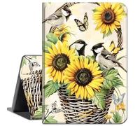 Case for iPad Pro 11-Inch, 2022/2021/2020/2018 Model (4th/3rd/2nd/1st Generation),Lightweight Smart Shell Stand Cover with Auto Wake/Sleep Cases for iPad Pro 11 Inch 2018,Birds and Butterfliy