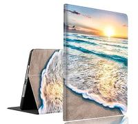 Case for iPad Pro 11 Inch 4th/3rd/2nd/1st Gen 2022/2021/2020/2018 and iPad Air 5th / 4th Generation 10.9 2022/2020，Standing Cover Case with Auto Sleep/Wake，Beach