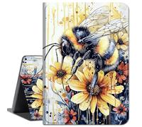 Case for iPad Pro 12.9 2022/2021/2020/2018,Smart Shell Stand Cover with Auto Wake/Sleep Cases for iPad Pro 12.9" 6th Gen/5th Gen/4th Gen/3rd Gen,Sunflower and Bee