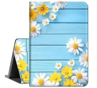 Case for iPad Pro 12.9 2022/2021/2020/2018,Smart Shell Stand Cover with Auto Wake/Sleep Cases for iPad Pro 12.9" 6th Gen/5th Gen/4th Gen/3rd Gen,Daisies Yellow Flowers