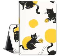 Case for iPad Pro 12.9 2022/2021/2020/2018,Smart Shell Stand Cover with Auto Wake/Sleep Cases for iPad Pro 12.9" 6th Gen/5th Gen/4th Gen/3rd Gen,Cute Black Cat