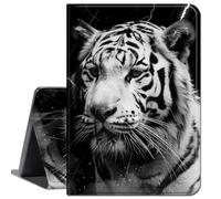 Case for iPad Pro 12.9 Case 5th / 6th Generation Case 2021/2022,Slim Lightweight Smart Shell Stand Cover with Auto Wake/Sleep for iPad Pro 12.9 inch,Gray Animal Tiger