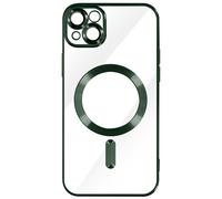 Case for iPhone 14 Silicone Camera Protection Chrome Green