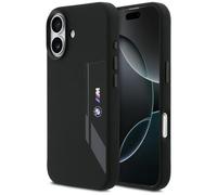 Case For iPhone 17 BMW MagSafe Silicone Black Logo