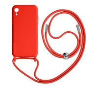 Case for iPhone XR Lanyard 80 cm - Red