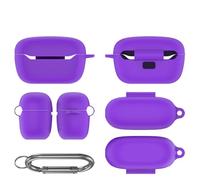Case for JBL Endurance Race 2, Headphones Silicone Protective Case, Soft, Dustproof & Shockproof Cover (purple)