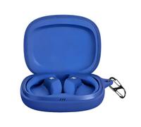 Case for JBL Endurance Zone with Carabiner,Anti-Scratch Premium Soft Silicone Full Protective Case Ultra Slim Shockproof Headphone Protective Cover for JBL Endurance Zone,Dark Blue