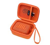 Case for JBL Go 4 /GO 5/Go 3 Ultra-Portable Waterproof Speaker Orange | Hard Carrying Travel Case for JBL Go 4 /GO 5/Go 3 Ultra-Portable Waterproof Speaker
