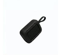 Case for JBL Go 5, Speaker Soft Silicone Protective Case, 360° Seamless Shockproof Protective Cover (BLACK)