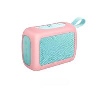 Case for JBL GO5, Speaker Silicone Protective Case, Shock-Resistant Drop-Proof Cover (pink)