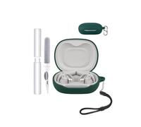 Case for JBL Sense Pro Earbuds,toergy Shockproof,Waterproof,Soft and Slim Silicone Cover with Lanyard & Keychain & Cleaner kit,Green