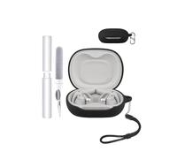 Case for JBL Sense Pro Earbuds,toergy Shockproof,Waterproof,Soft and Slim Silicone Cover with Lanyard & Keychain & Cleaner kit,Black