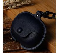 Case for JBL Vibe Beam 2,Premium PU Leather Cover Anti-Scratch Dustproof Protective Headphones Case Earphone Cover with Lanyard Compatible with JBL Vibe Beam 2