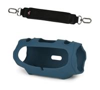 Case for JBL Xtreme 4, Bluetooth Speaker Silicone Case, Audio Shockproof Protective Cover with Carrying Strap (Blue)