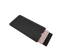 Case for K380 Keyboard - Portable Wearable Dustproof Protector Bag for Storage, Faux Leather Slim (Black)