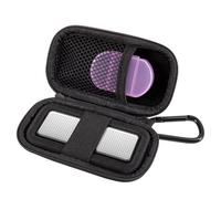 Case for kardiamobile EKG Heart Monitor,Hard Travel Case for KardiaMobile 6L,Cardiac Mobile Heart Monitor Bag Organizer,Heart Rate Monitor Portable Hard Suitcase（Pill Box Included）(Box Only)（Black）