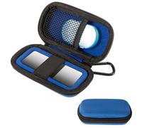 Case for kardiamobile EKG Heart Monitor,Hard Travel Case for KardiaMobile 6L,Cardiac Mobile Heart Monitor Bag Organizer,Heart Rate Monitor Portable Hard Suitcase（Pill Box Included）(Box Only) (Blue)