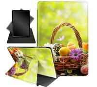 Case for Kindle 10th Generation 6" and Signature Edition 2019 Released,360 Degree Rotating Stand Smart Protective Cover Case for Kindle 10th Gen 2019,Colorful Flowers