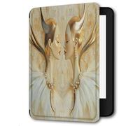 Case for Kindle 7th Generation 6-inch（Model：WP63GW）2014 Release Smart Magnet Ultra-thin Leather Cover with Auto Wake/Sleep Symmetrical Woman