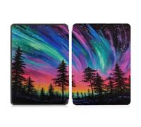 Case for Kindle 7th Generation 6 inch(Model:WP63GW)2014 Release Smart Ultra-thin Classic Leather Cover with Auto Wake/Sleep,Aurora Forest