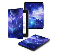 Case for Kindle 7th Generation 6 inch(Model:WP63GW)2014 Release Smart Ultra-thin Classic Leather Cover with Auto Wake/Sleep,Universe Planet