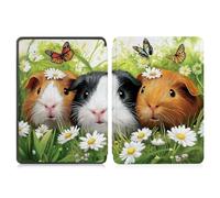 Case for Kindle 7th Generation 6 inch（Model：WP63GW）2014 Release Smart Ultra-thin Classic Leather Cover with Auto Wake/Sleep,Cute Guinea Pig