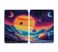Case for Kindle 7th Generation 6 inch（Model：WP63GW）2014 Release Smart Ultra-thin Classic Leather Cover with Auto Wake/Sleep,Colorful Planet