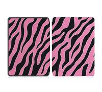 Case for Kindle 7th Generation 6 inch（Model：WP63GW）2014 Release Smart Ultra-thin Classic Leather Cover with Auto Wake/Sleep,Pink Zebra Print