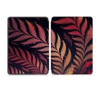 Case for Kindle 8th Generation - Light Smart Cover Case with Auto Sleep/Wake for Kindle E-reader 6" Display, 8th Generation 2016 Release,Red Fern Leaves