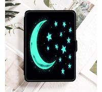 Case for Kindle 8th Generation - Slim & Light Smart Cover Case with Auto Sleep & Wake for Kindle E-reader 6" Display,8th Generation 2016 Release,Crescent Moon Star