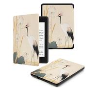 Case for Kindle 8th Generation - Slim & Light Smart Cover Case with Auto Sleep & Wake for Kindle E-reader 6" Display,8th Generation 2016 Release,Lotus Crane