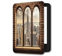 Case for Kindle 8th Generation - Slim & Light Smart Cover Case with Auto Sleep & Wake for Kindle E-reader 6" Display,8th Generation 2016 Release,Window City