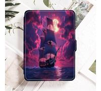 Case for Kindle 8th Generation - Slim & Light Smart Cover Case with Auto Sleep & Wake for Kindle E-reader 6" Display,8th Generation 2016 Release,Ocean Sailing