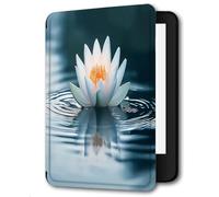 Case for Kindle 8th Generation - Slim & Light Smart Cover Case with Auto Sleep & Wake for Kindle E-reader 6" Display,8th Generation 2016 Release,Lotus On The Water