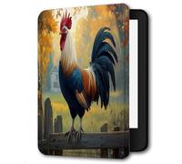 Case for Kindle 8th Generation - Slim & Light Smart Cover Case with Auto Sleep & Wake for Kindle E-reader 6" Display,8th Generation 2016 Release,Farm Rooster
