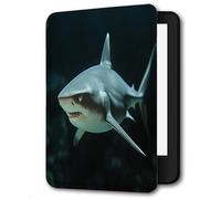 Case for Kindle 8th Generation - Slim & Light Smart Cover Case with Auto Sleep & Wake for Kindle E-reader 6" Display,8th Generation 2016 Release,Fierce Shark