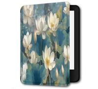 Case for Kindle 8th Generation - Slim & Light Smart Cover Case with Auto Sleep & Wake for Kindle E-reader 6" Display,8th Generation 2016 Release,Elegant Lotus