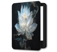 Case for Kindle 8th Generation - Slim & Light Smart Cover Case with Auto Sleep & Wake for Kindle E-reader 6" Display,8th Generation 2016 Release,Smoke Lotus