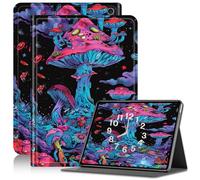 Case for Kindle Fire HD 10/10 Plus (13th/11th 2023/2021 Release), Adjustable Stand Kindle Fire HD 10 Tablet Case 11th Generation, with Auto Sleep/Wake Kindle Fire Case 10.1", Mushroom Land