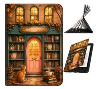 Case for Kindle Fire HD 8 8th/7th/6th Gen 2018/2017/2016, Autumn Bookshop