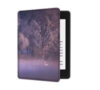 Case For Kindle Nagpints Pu Leather Case For Kindle Voyage 2014 Released E-Reader Cover For Kindle Voyage Protective Shell With Auto Sleep/Wake-Dream Swan Lake