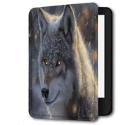 Case For Kindle Oasis 9,10Th Generation,Cover Protection Case For Kindle E-Readers,With Auto Sleep/Wake Up Slim Light Smart Cover Compatible Withkindle Oasis 2/3,Snow Wolf