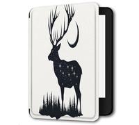 Case For Kindle Oasis 9,10Th Generation,Cover Protection Case For Kindle E-Readers,With Auto Sleep/Wake Up Slim Light Smart Cover Compatible Withkindle Oasis 2/3,Crescent Elk